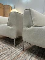 2x Design on Stock Bloq fauteuil écru – PN: 2.249€ p. unité, 75 à 100 cm, Enlèvement ou Envoi, Zitstoel Design Fauteuil, Comme neuf