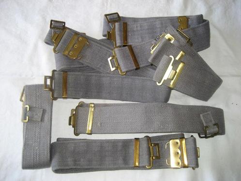 Ceinture en toile blue - ABL, Collections, Objets militaires | Général, Armée de l'air, Enlèvement ou Envoi