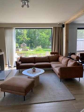 Mooi hoeksalon, Huis en Inrichting, Zetels | Zetels, Ophalen, Gebruikt, 100 tot 125 cm, Hoekbank