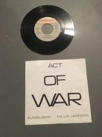 Elton John & Millie Jackson - Act Of War, Rock en Metal, Ophalen of Verzenden, 7 inch, Zo goed als nieuw