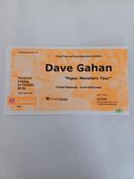 Ticket Dave Gahan (Depeche Mode) 2003, Ophalen of Verzenden