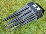 6x Paalhouders (composiet) 750x91x91, Verzenden, Nieuw, Palen