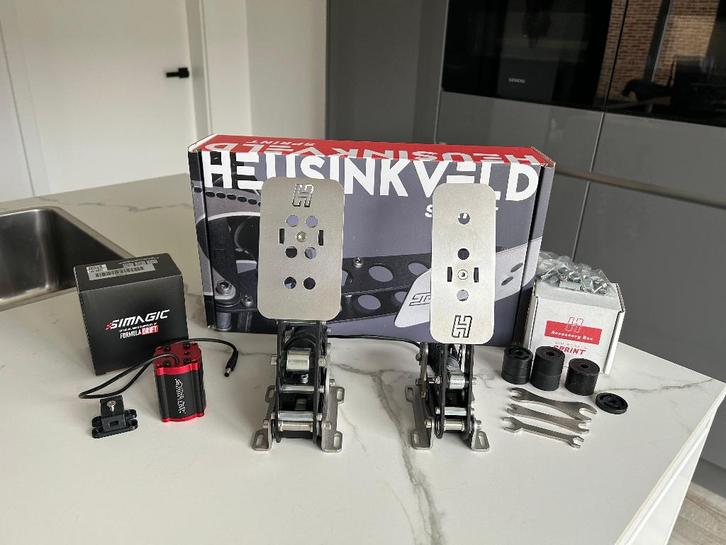 Heusinkveld Sprint pedalen, Games en Spelcomputers, Games | Pc, Zo goed als nieuw, Racen en Vliegen, Ophalen of Verzenden