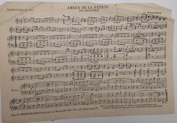 BLADMUZIEK FRANSTALIG beschikbaar voor biedingen