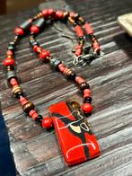Halsketting van oud Murano-glas, Ophalen of Verzenden, Ketting