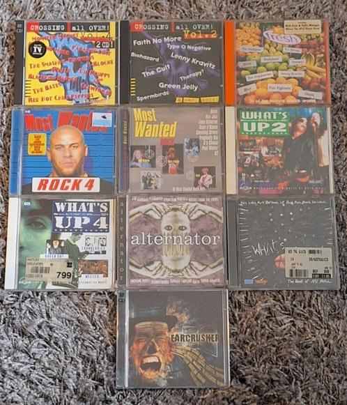 10 compilatiecd's alternative nineties, Cd's en Dvd's, Cd's | Rock, Gebruikt, Alternative, Ophalen