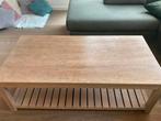 Houten (salon)tafel 138(l)x68(b)x47(h), Ophalen, Zo goed als nieuw