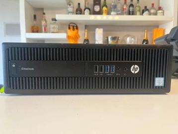 HP Elitedesk 800 G2 SFF i5-6600,8GB,120GB SSD+500GB HD W11 beschikbaar voor biedingen