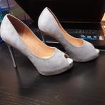 schoenen 38, Schoenen met lage hakken, Verzenden, Nieuw, Grijs