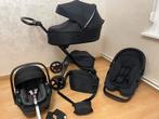 Stokke Xplory X Rich Black kinderwagen 3-in-1Complete Set, B, Voetenzak, Ophalen of Verzenden, Zo goed als nieuw