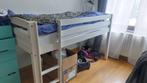 Lit surélevé 1 personne, Ophalen, 85 tot 100 cm, Hoogslaper of Stapelbed, Gebruikt