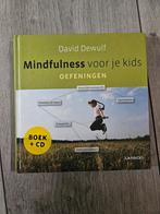 Mindfulness voor je kids.  David Dewulf.  Boekje + cd, Enlèvement ou Envoi, Neuf, Éducation de 6 à 10 ans, David Dewulf