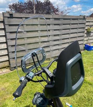 Bobike fietsstoel + windscherm  beschikbaar voor biedingen
