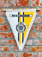 Prachtige KSC Lokeren 1980s  vintage voetbal vaandel wimpel, Diversen, Vlaggen en Wimpels, Ophalen of Verzenden