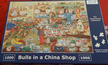 The House of puzzles "Bulls in a China Shop " 1.000 stuks