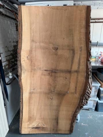 Plateau de table tronc d’arbre avec écorse, Enlèvement, Neuf
