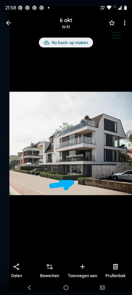 Afgesloten ondergrondse garage te Westende, Immo, Garages & Places de parking