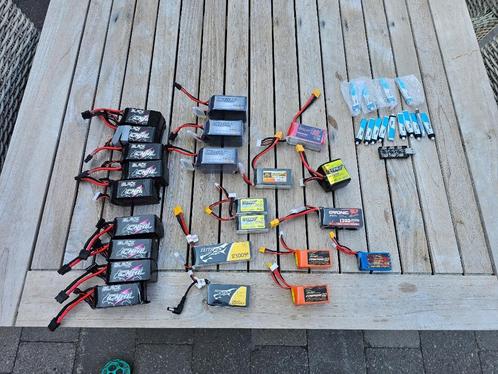 Diverse fpv en modelbouw batterijen, lipo’s, Hobby en Vrije tijd, Modelbouw | Radiografisch | Overige, Gebruikt, Ophalen