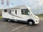 Giottiline G-Line 938 | Centraal + Hefbed | 50.000km, Caravans en Kamperen, Integraal, Dakluik, 7 tot 8 meter, Bedrijf