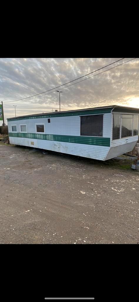 Caravane resedentiel 2 chambres, Caravans en Kamperen, Caravans, Particulier, Ophalen