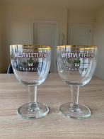 2 originele bierglazen Westvleteren, Verzamelen, Glas en Drinkglazen, Ophalen, Nieuw, Bierglas