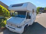 Fiat ducato camper, Caravans en Kamperen, Mobilhomes, Hefdak, Fiat, Koelkast, Treinzit