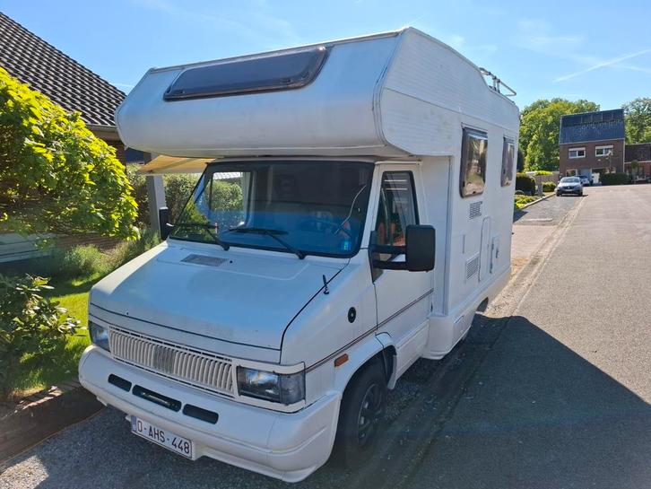 Fiat ducato camper, Caravans en Kamperen, Mobilhomes, Particulier, tot en met 4, Half-integraal, Fiat, Fiat, Diesel, Handgeschakeld