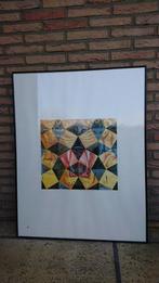3 identieke zwarte grote kaders, Huis en Inrichting, Ophalen, Metaal of Aluminium, Zo goed als nieuw, 75 cm of meer