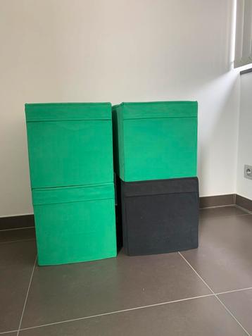 4 opbergboxen Ikea beschikbaar voor biedingen