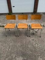 Vintage stoelen per (stuk), Huis en Inrichting, Ophalen, Gebruikt, Hout