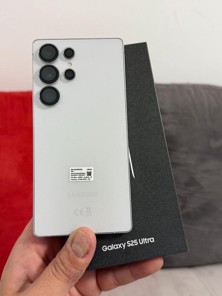 Samsung Galaxy S25 ultra 256GB wit als nieuw, Telecommunicatie, Mobiele telefoons | Samsung, Zo goed als nieuw, Overige modellen