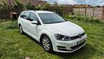 Volkswagen golf SW 2016 1.4 euro 6 118k. Kms, Auto's, Stof, Wit, Handgeschakeld, 5 deurs