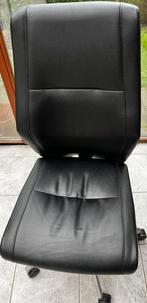 Stevige bureaustoel, Huis en Inrichting, Bureaustoelen, Ophalen, Gebruikt, Zwart, Bureaustoel