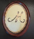 Ovale lijst met glas, Ophalen of Verzenden