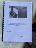 Akoestische gitaar boek, Ophalen, Zo goed als nieuw