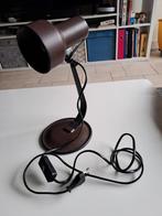 Vintage Lamp donkerbruin 30x15cm, Antiek en Kunst, Curiosa en Brocante, Ophalen of Verzenden