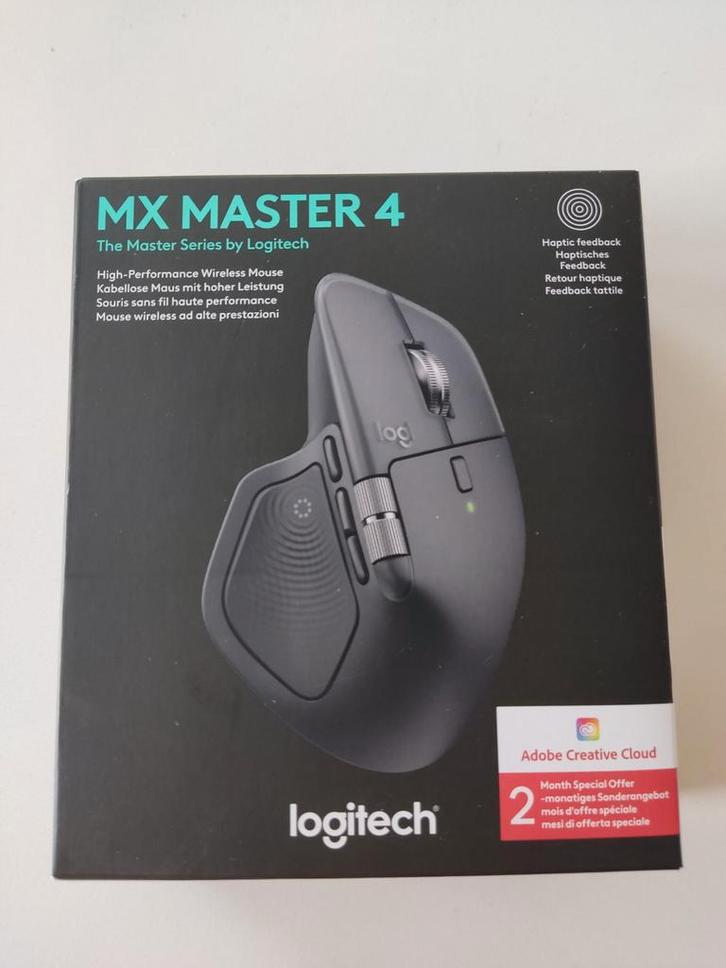 Logitech MX master 4 draadloze muis 910-007594, Computers en Software, Muizen, Nieuw, Muis, Draadloos, Ophalen