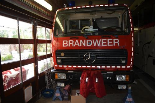 Mercedes 1723  Brandweerwagen 1980, Auto's, Oldtimers, Particulier, 360° camera, Achteruitrijcamera, Dodehoekdetectie, Mistlampen