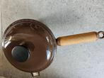 kookpotje Le Creuset 17 cm, Huis en Inrichting, Ophalen of Verzenden, Gebruikt, Gietijzer, Overige typen