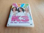 nr.2409- Dvd: K3 en het wensspel - kinderfilm, Alle leeftijden, Ophalen of Verzenden