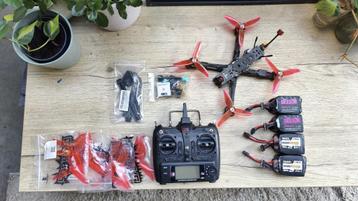 Long Range FPV Drone (4x batt, veel extra's) beschikbaar voor biedingen