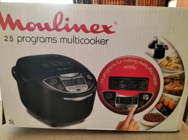 Multicuiseur Moulinex 25 programmes de cuisson, Huis en Inrichting, Keuken | Potten en Pannen, Nieuw, Ophalen