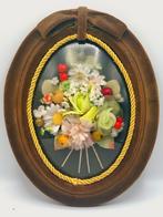 Boeketje achter glas, Huis en Inrichting, Woonaccessoires | Wanddecoraties, Ophalen