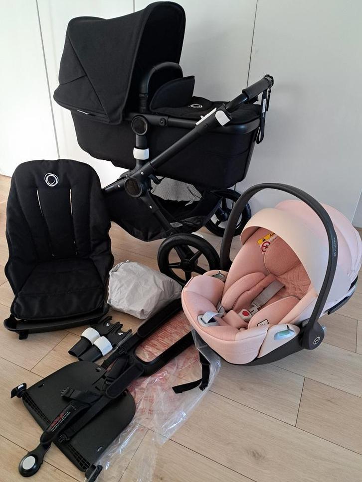 Bugaboo Fox en Cybex T i-Size SUPER COMPLEET, Kinderen en Baby's, Kinderwagens en Combinaties, Zo goed als nieuw, Kinderwagen