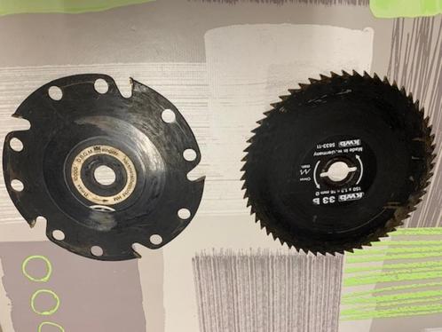 Lot de deux lames de scie circulaire 150 x 1.2 x16, Doe-het-zelf en Bouw, Gereedschap | Zaagmachines, Gebruikt, Cirkelzaag, Ophalen of Verzenden