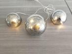 Déco: 3 boules en verre LED pour intérieur, Ophalen, Zo goed als nieuw