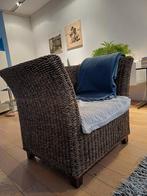 binnen - buitenzetel in gevlochten " rotan", Huis en Inrichting, Ophalen, Gebruikt