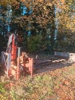 Laadvloer met kraan, Ophalen