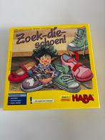 Haba gezelschapsspel Zoek die schoen! - als nieuw, Kinderen en Baby's, Speelgoed | Educatief en Creatief, Ophalen of Verzenden