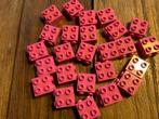 Lego blokjes studs dark pink 25 stuks / 144-5, Ophalen of Verzenden, Nieuw, Losse stenen, Lego